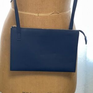 Navy blue Banana Republic cross body purse